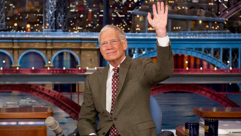 David Letterman announces that he will be retiring from the LATE SHOW with DAVID LETTERMAN on the broadcast tonight, Thursday, April 3 (11:35pm-12:37am, ET/PT) on the CBS Television Network. Photo: Jeffrey R. Staab/CBS ÃÂ©2014 CBS Broadcasting Inc. All Rights Reserved