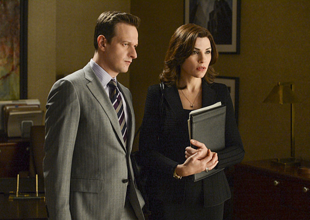 "Invitation to an Inquest" Ã¢Â?Â? Alicia (Julianna Margulies) and WillÃ¢Â?Â?s (Josh Charles) latest case brings them to an inquest at the coronerÃ¢Â?Â?s office, where they are hindered by a bizarre rule limiting their questioning to three per witness, on THE GOOD WIFE, Sunday March 17 (9:00-10:00 PM, ET/PT) on the CBS Television Network Network. Photo: David Giesbrecht/CBS Ã?Â©2013 CBS Broadcasting, Inc. All Rights Reserved
