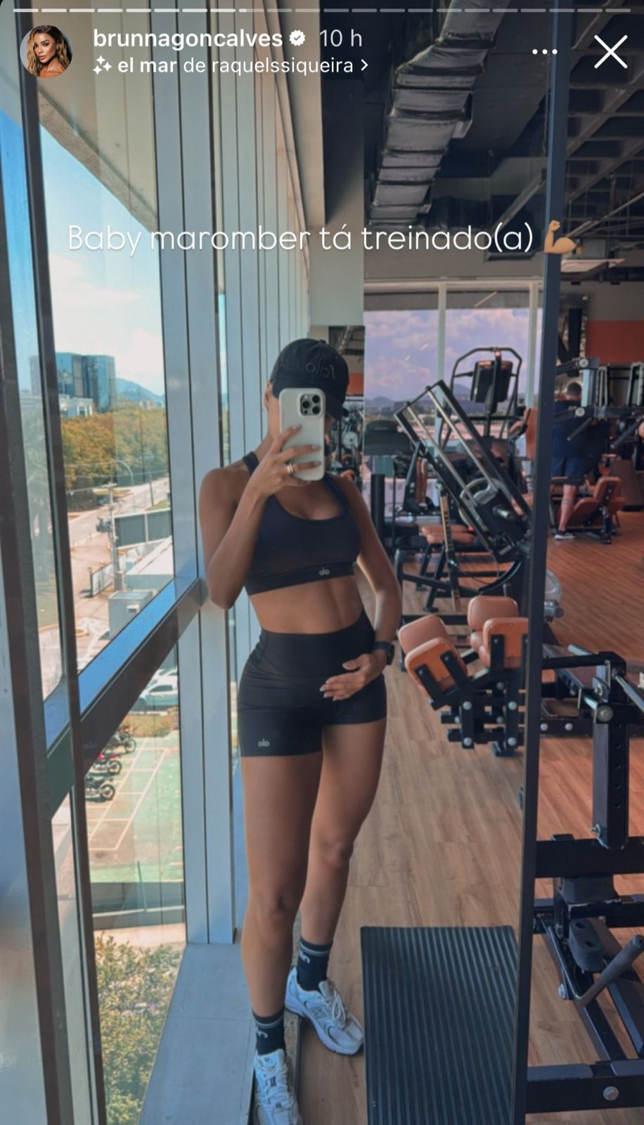 Brunna Gonçalves via Instagram storie