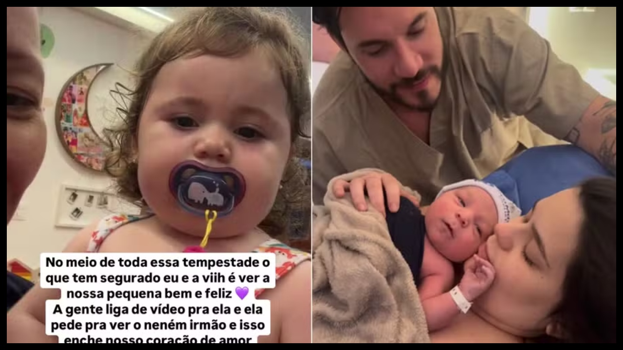 eliezer explica rotina de lua apos nascimento de ravi