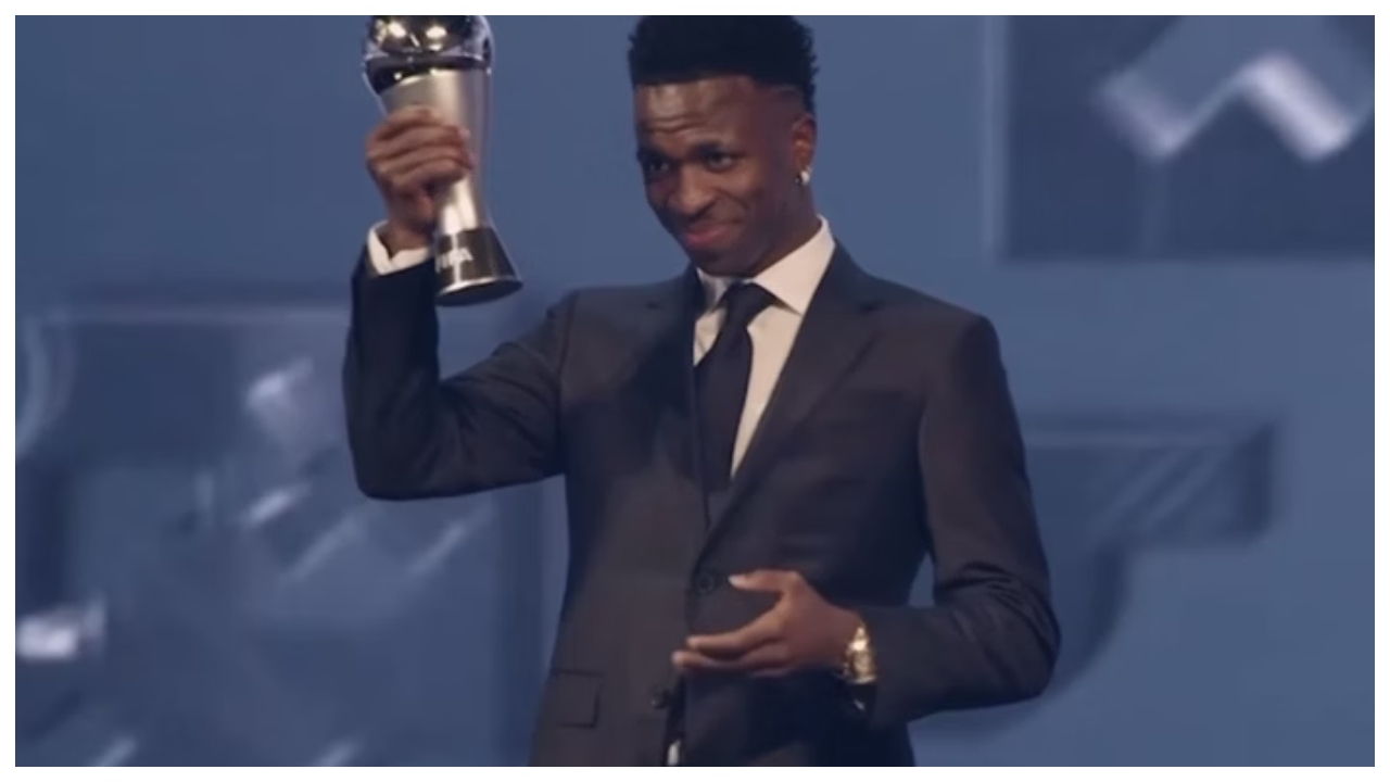 parecia impossivel vinicius jr comenta conquista de premio