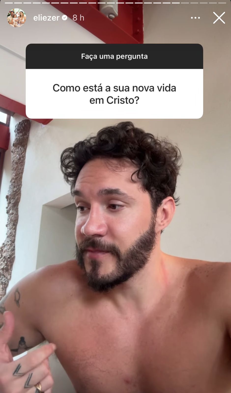 Eliezer via Instagram storie