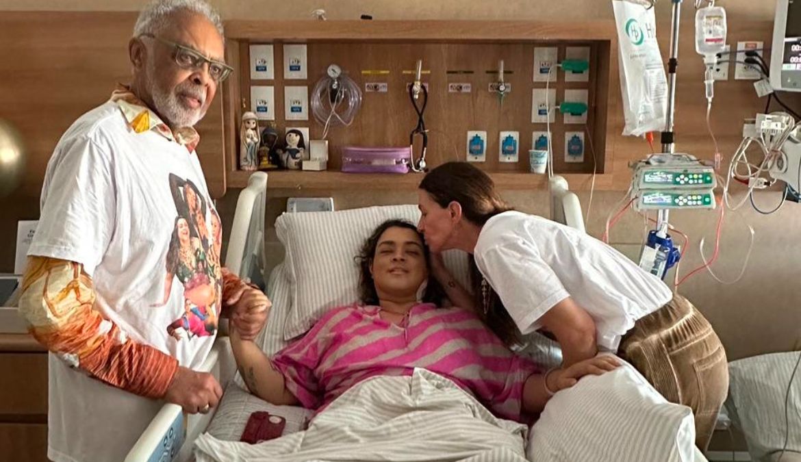 Gilberto Gil fala sobre internação de sua filha, Preta Gil 1 Gilberto Gil fala sobre internação de sua filha, Preta Gil