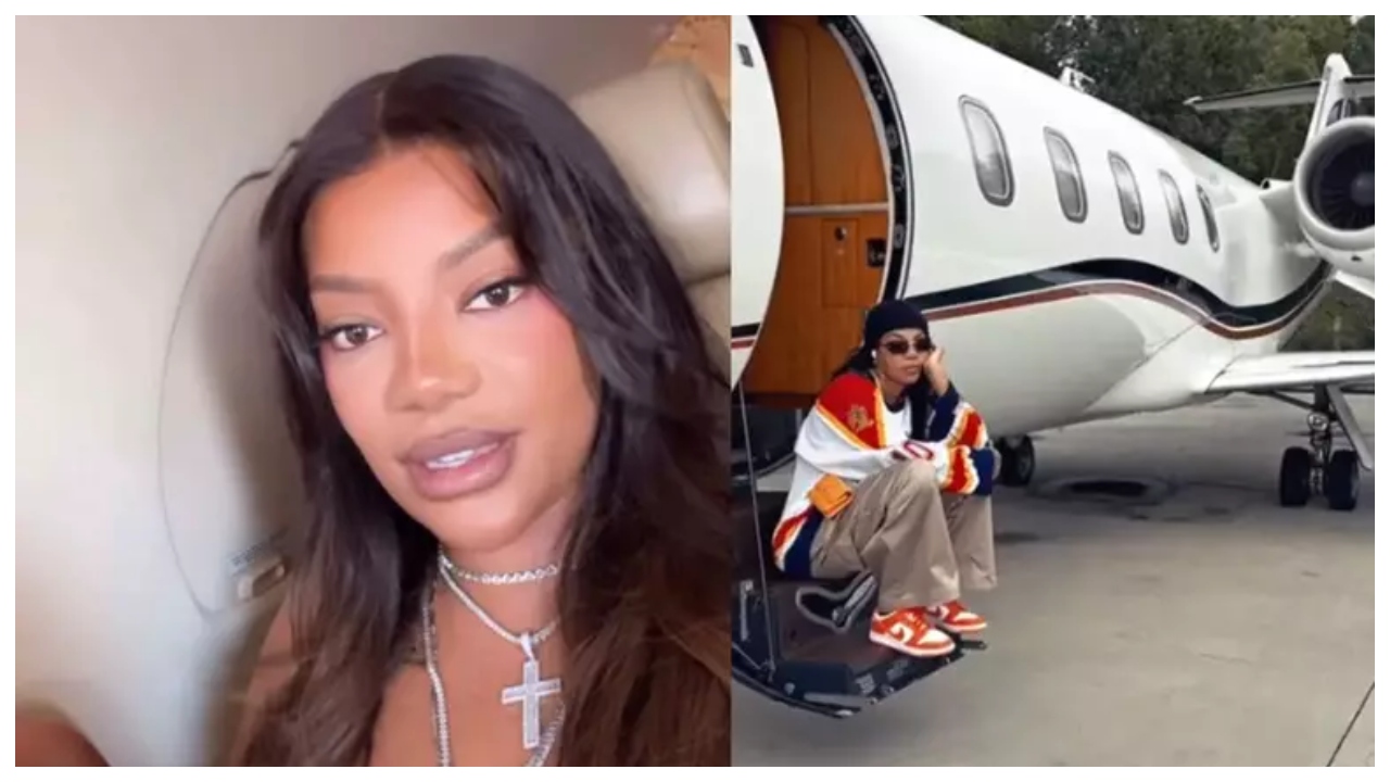 Ludmilla relata falha técnica em jatinho particular 1 ludmilla relata falha tecnica em jatinho particular