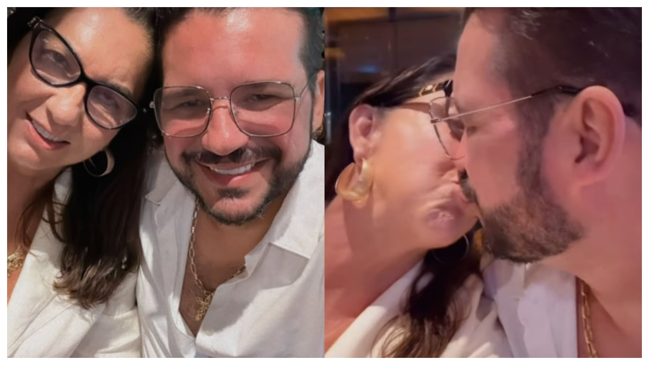 Mãe de Virginia Fonseca aparece aos beijos com namorado 1 mae de virginia fonseca aparece aos beijos com namorado