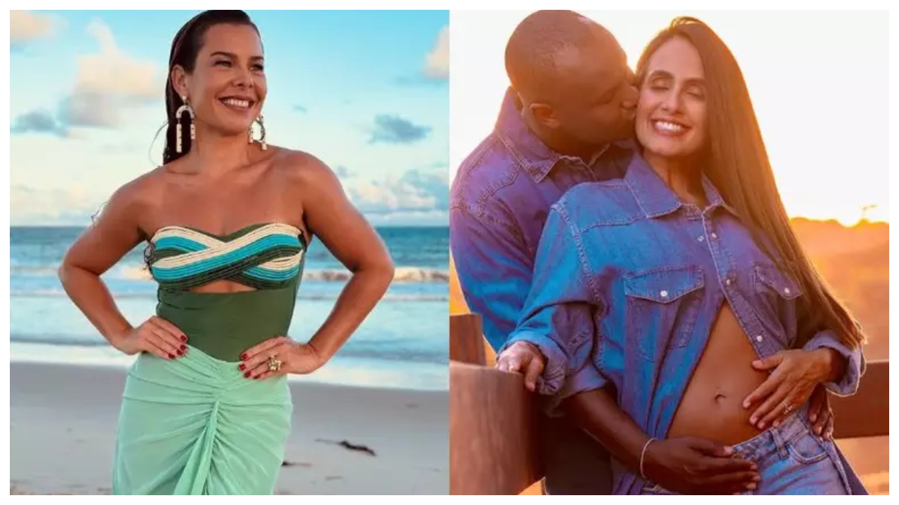 ex de thiaguinho fernanda souza celebra gravidez de carol