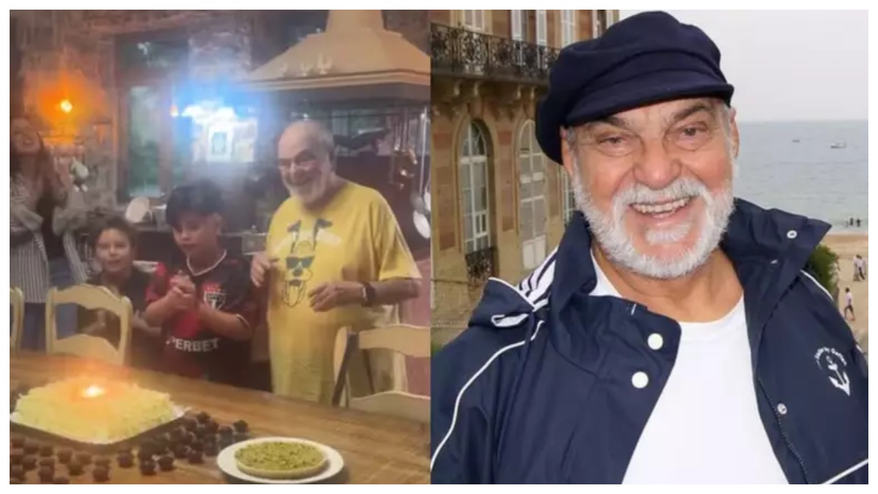 lima duarte marca seus 95 anos em festa privada com familia