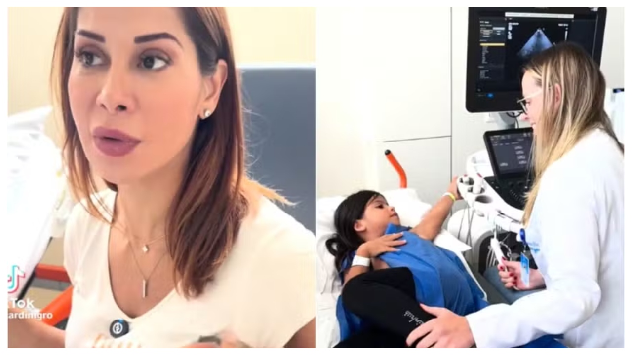 Maíra Cardi leva filha ao hospital em estado urgente 1 maira cardi leva filha ao hospital em estado urgente