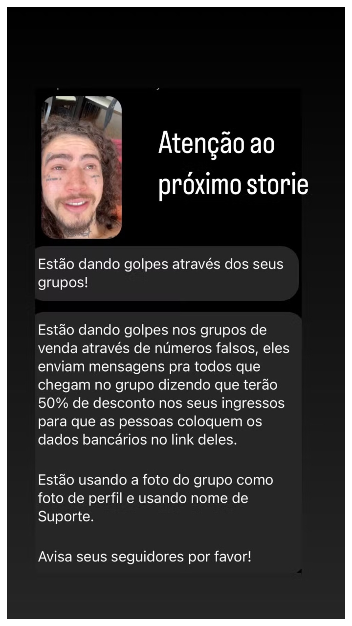 whindersson nunes expoe esquema de fraude com ingressos e alerta seguidores