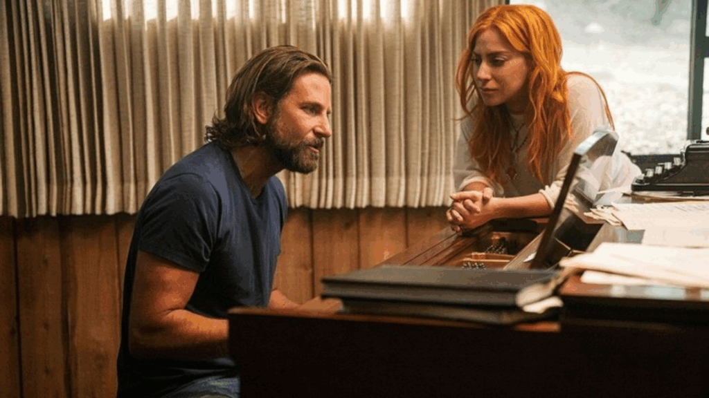 Lady Gaga soma sucessos além da música com filme de romance e Oscar 1 Lady Gaga Bradley Cooper Capa