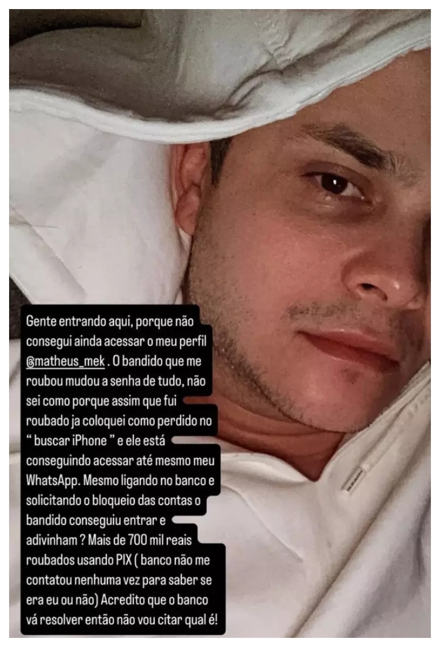 Matheus, da dupla com Kauan, tem R$ 700 mil roubados após furto de celular em SP 2 matheus da dupla com kauan tem r 700 mil roubados apos furto de celular em sp