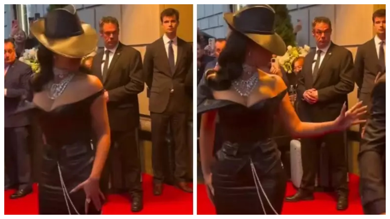 met gala seguranca leva bronca de kim kardashian por descuido com vestido