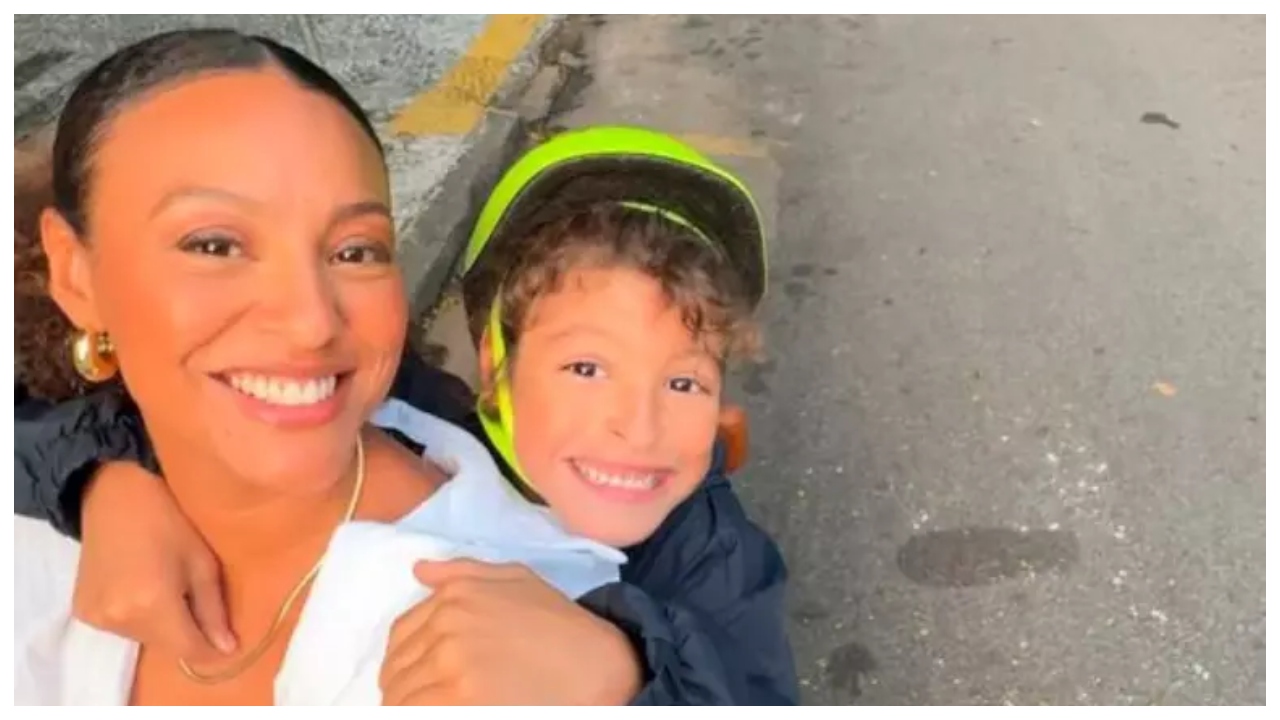 sheron menezzes relata desespero apos filho se acidentar com moto eletrica foi horrivel
