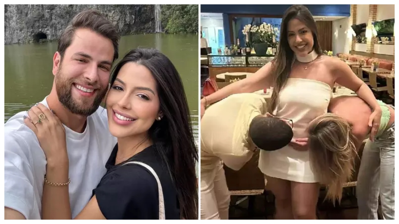 Laís Caldas esclarece boato de gravidez com Gustavo Marsengo 1 lais caldas esclarece boato de gravidez com gustavo marsengo